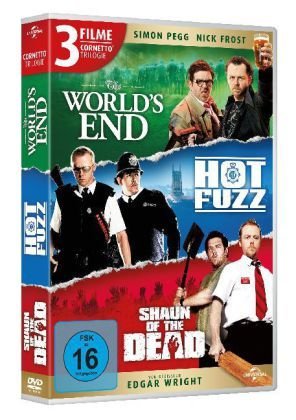 Cornetto Trilogie (The World's End, Hot Fuzz, Shaun of the Dead)