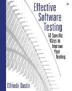 Effective Software Testing