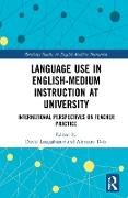 Language Use in English-Medium Instruction at University