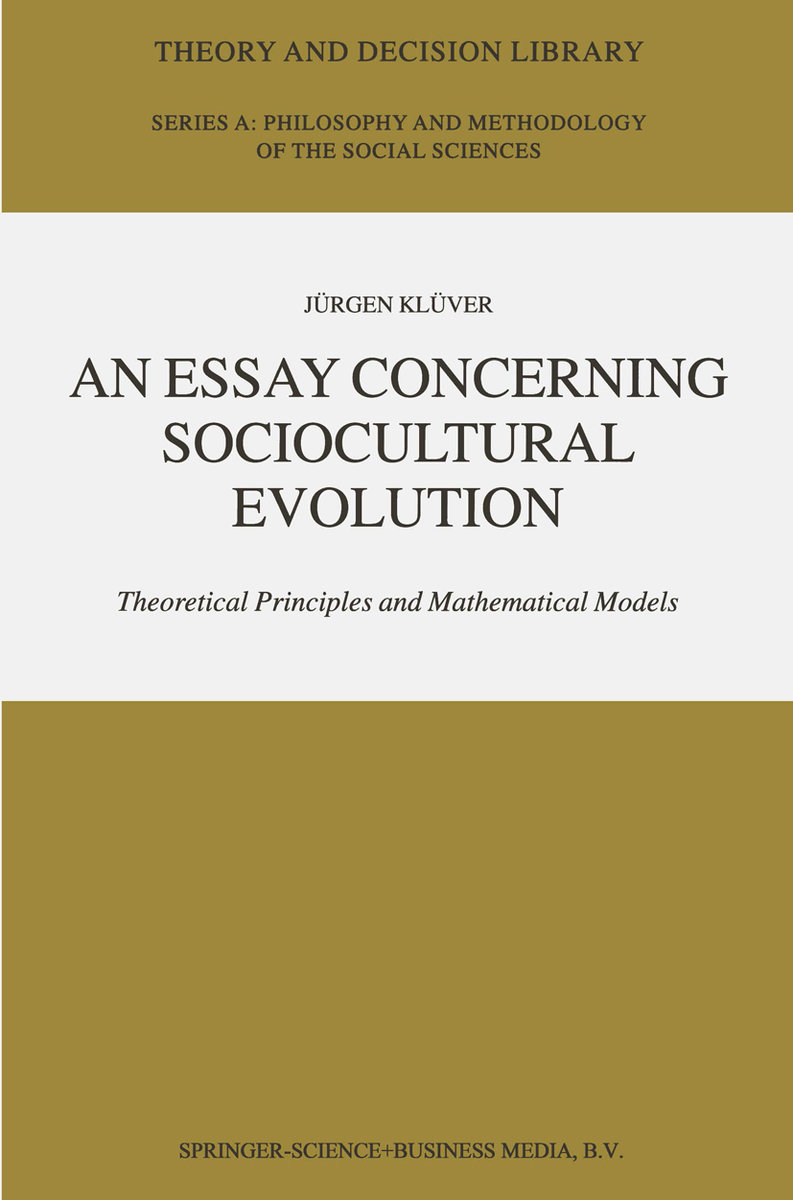 An Essay Concerning Sociocultural Evolution