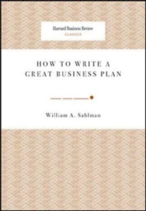 How to Write a Great Business Plan