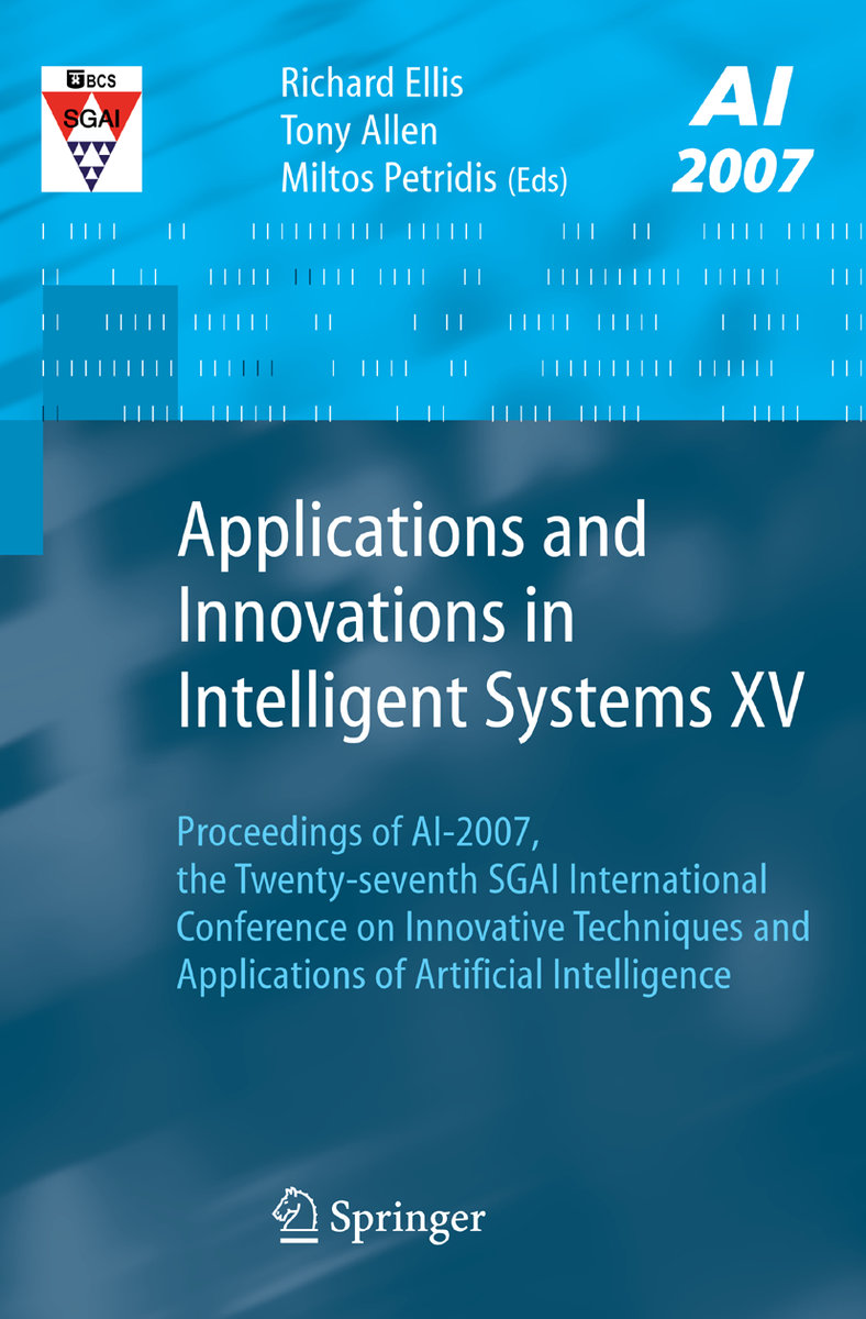 Applications and Innovations in Intelligent Systems XV