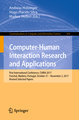 Computer-Human Interaction Research and Applications