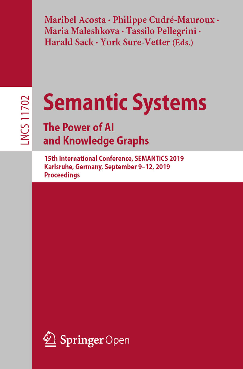 Semantic Systems. The Power of AI and Knowledge Graphs