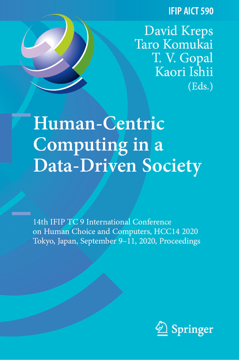 Human-Centric Computing in a Data-Driven Society