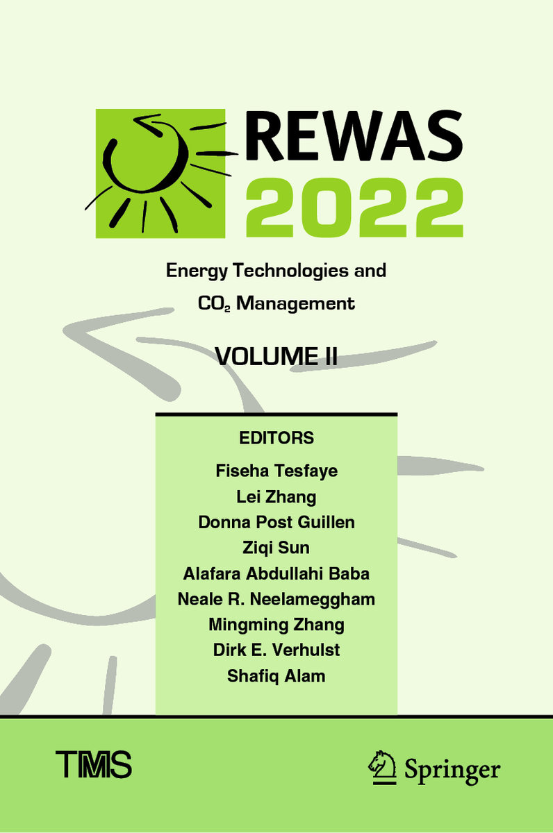 REWAS 2022: Energy Technologies and CO2 Management (Volume II)