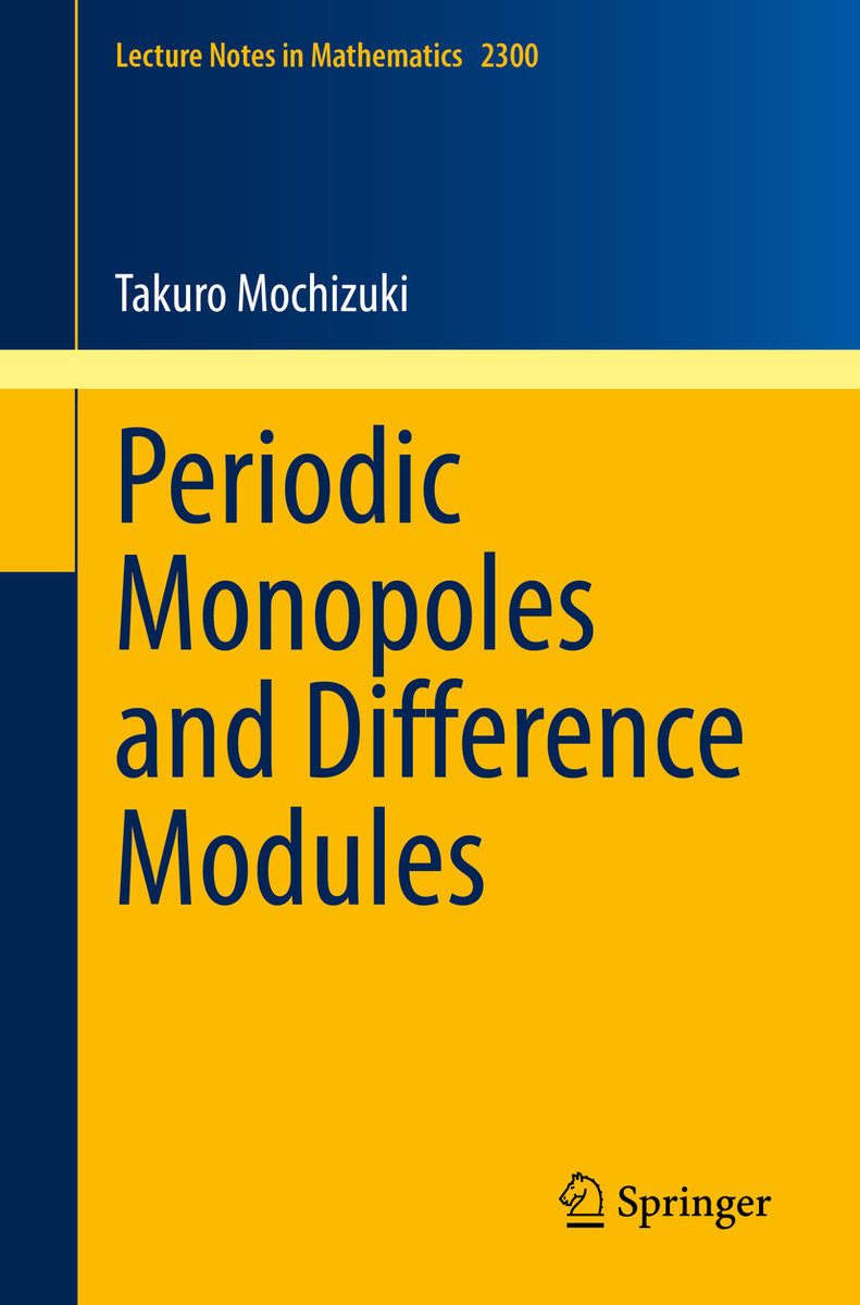 Periodic Monopoles and Difference Modules