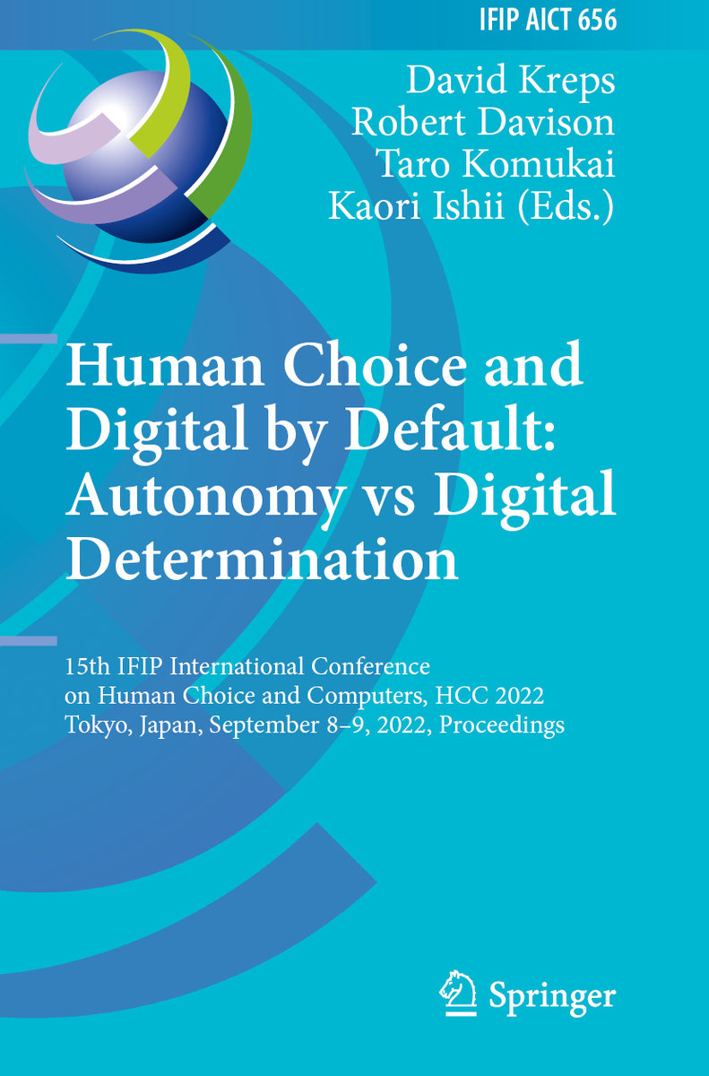 Human Choice and Digital by Default: Autonomy vs Digital Determination