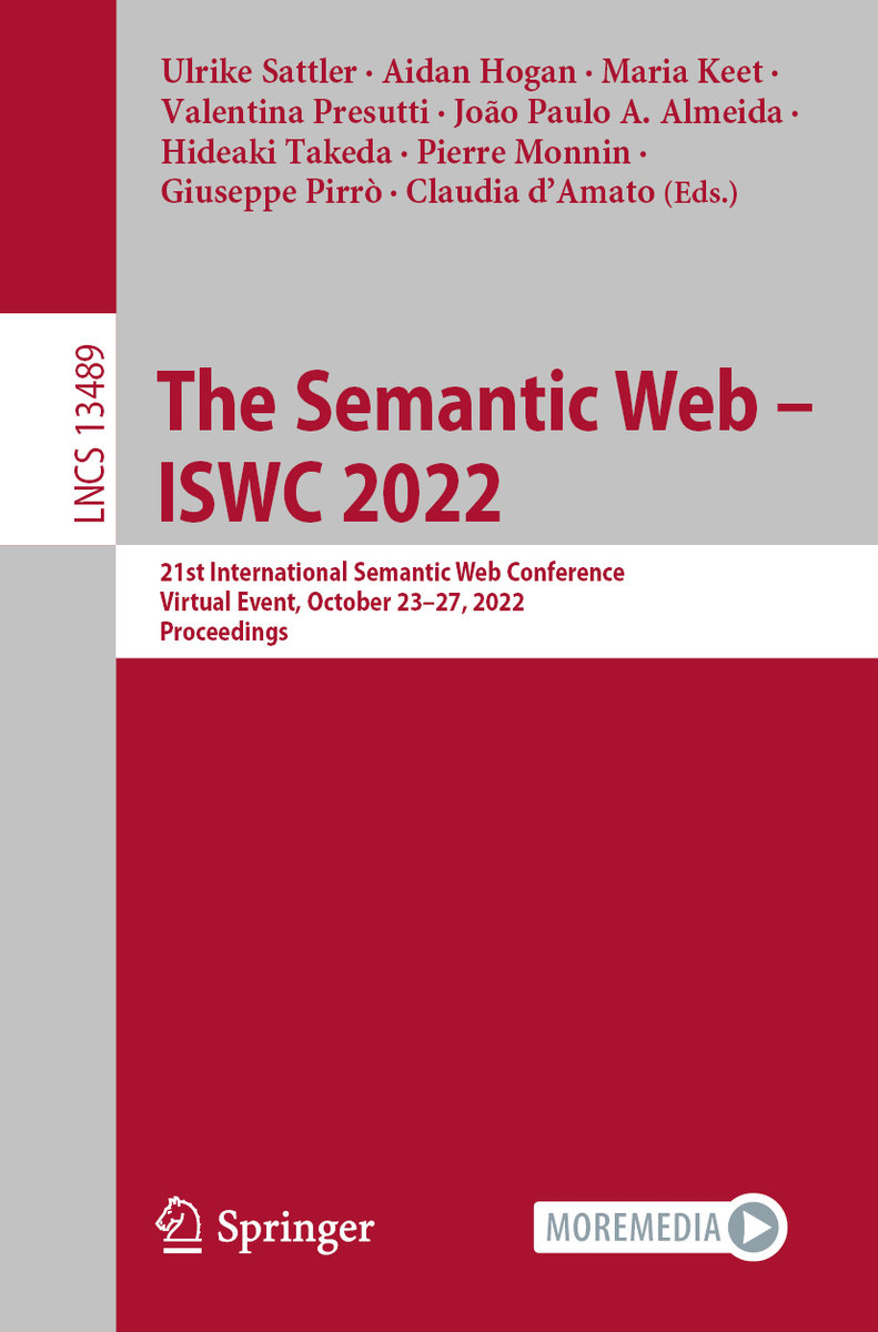 The Semantic Web ¿ ISWC 2022