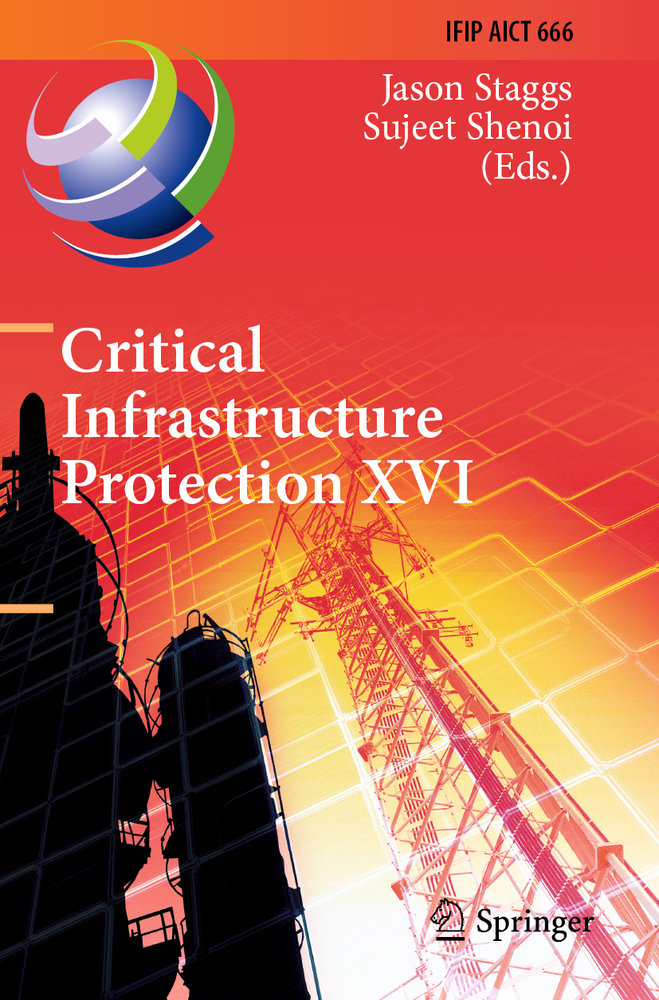 Critical Infrastructure Protection XVI