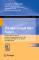 HCI International 2023 Posters