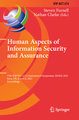 Human Aspects of Information Security and Assurance