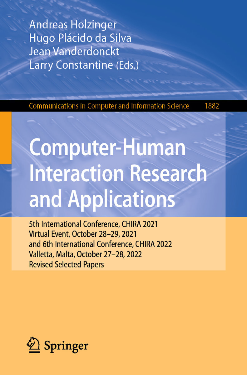 Computer-Human Interaction Research and Applications