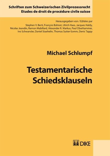 Testamentarische Schiedsklauseln