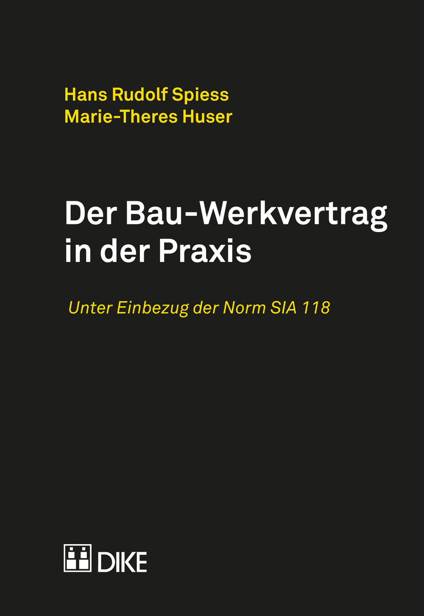 Der Bau-Werkvertrag in der Praxis