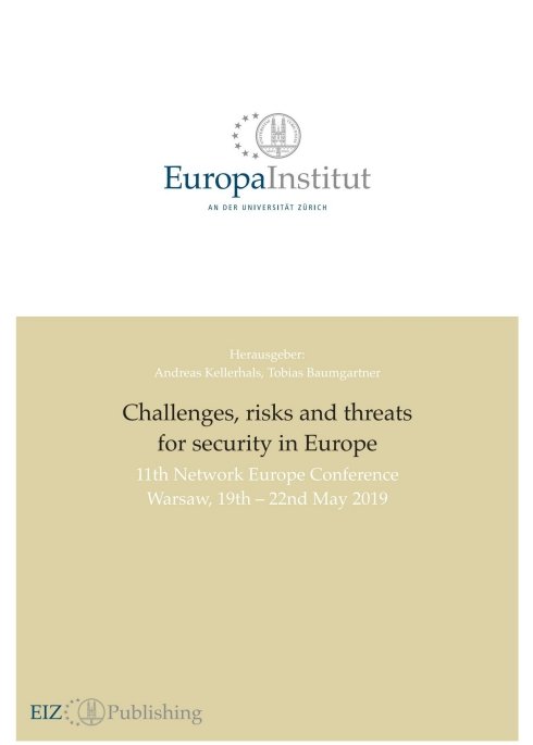 Challenges, risks and threats for security in Europe