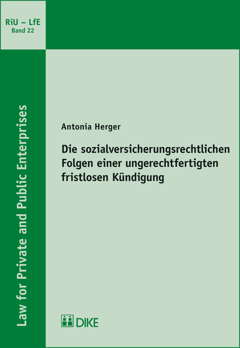 Die sozialversicherungsrechtlichen Folgen einer ungerechtfertigten fristlosen Kündigung