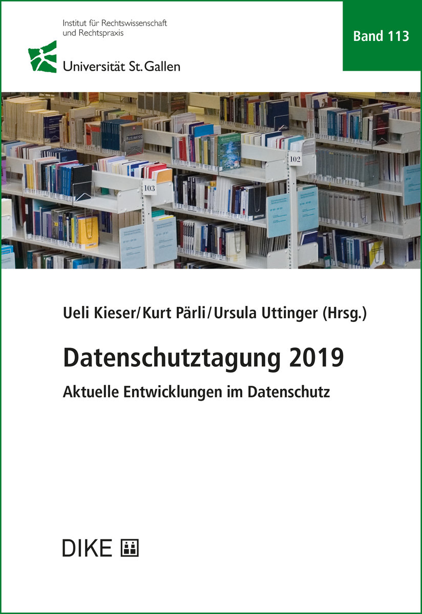 St.Galler Tagung zum Datenschutz 2019