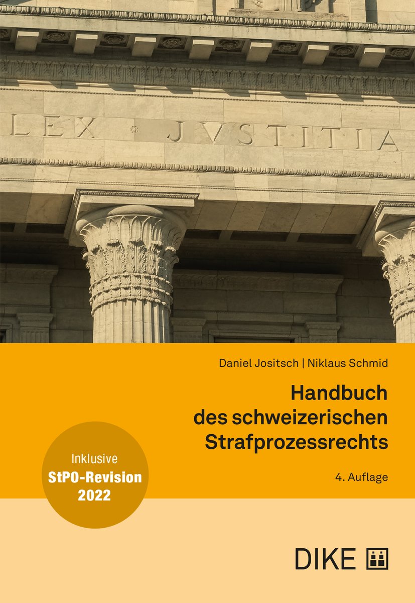 Handbuch des schweizerischen Strafprozessrechts