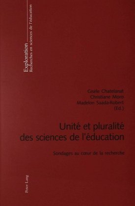 Unité et pluralité des sciences de l¿éducation