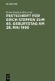 Festschrift für Erich Steffen zum 65. Geburtstag am 28. Mai 1995