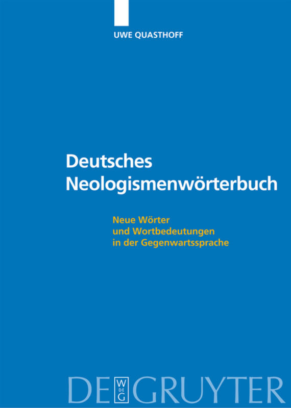 Deutsches Neologismenwörterbuch