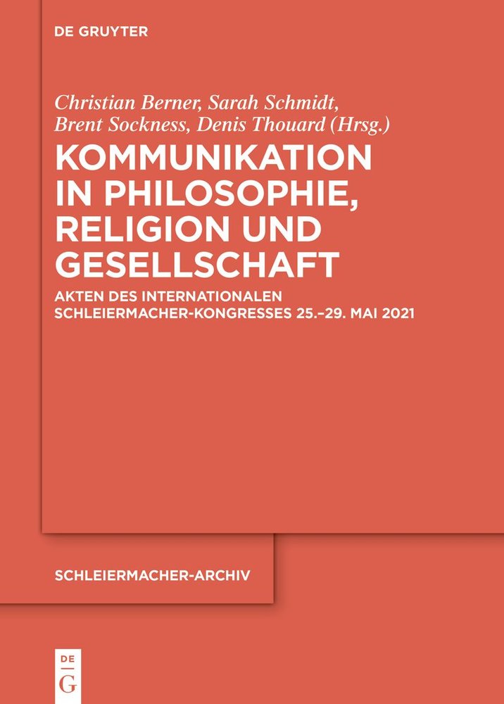 Kommunikation in Philosophie, Religion und Gesellschaft