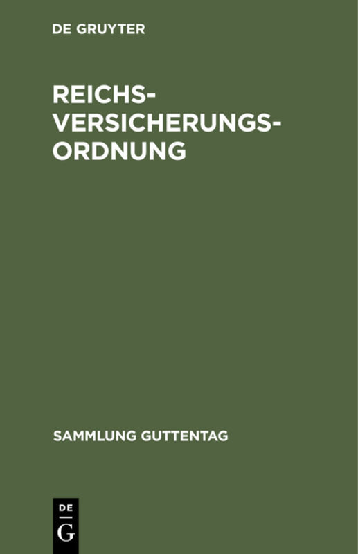 Reichsversicherungsordnung