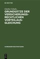 Grundsätze der versicherungsrechtlichen Vorteilausgleichung