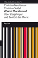 Was ist Moralismus?. Über Zeigefinger und den Ort der Moral