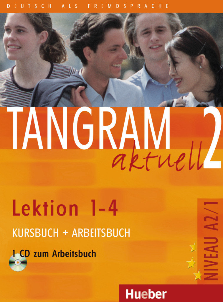 Tangram aktuell 2 - Lektion 1-4 / Kursbuch und Arbeitsbuch mit CD zum Arbeitsbuch