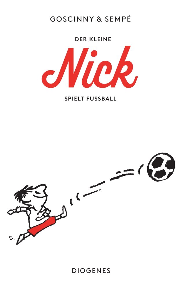 Der kleine Nick spielt Fussball