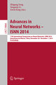 Advances in Neural Networks ¿ ISNN 2014