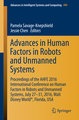 Advances in Human Factors in Robots and Unmanned Systems