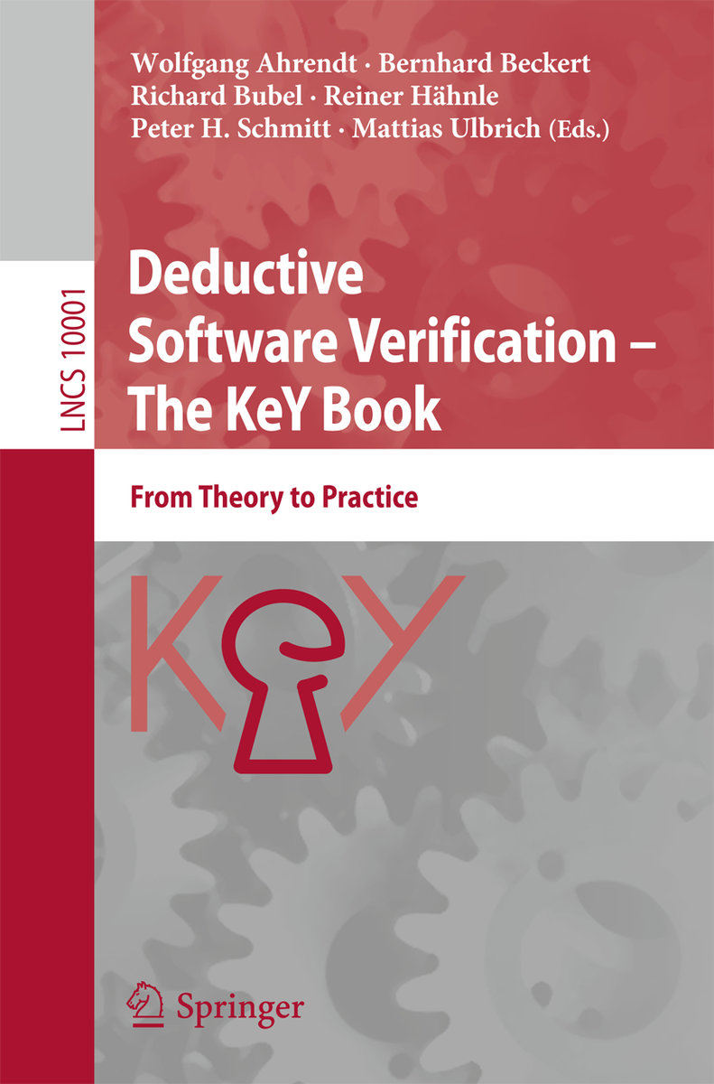 Deductive Software Verification ¿ The KeY Book