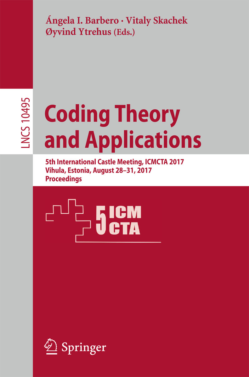 Coding Theory and Applications