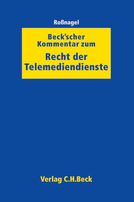 Beck'scher Kommentar zum Recht der Telemediendienste