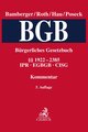 Bürgerliches Gesetzbuch Band 5: §§ 1922-2385, CISG, IPR, EGBGB - Bürgerliches Gesetzbuch. Fortsetzungswerk