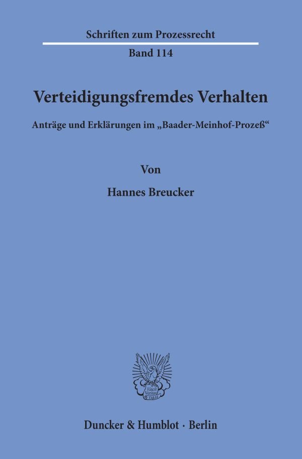 Verteidigungsfremdes Verhalten