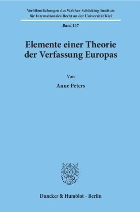 Elemente einer Theorie der Verfassung Europas