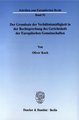 Der Grundsatz der Verhältnismäßigkeit in der Rechtsprechung des Gerichtshofs der Europäischen Gemeinschaften