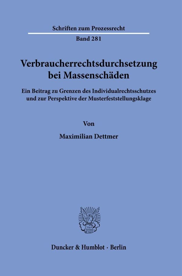 Verbraucherrechtsdurchsetzung bei Massenschäden