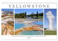 Yellowstone und der Grand Teton Nationalpark - unterwegs mit Julia Hahn (Tischkalender 2025 DIN A5 quer), CALVENDO Monatskalender