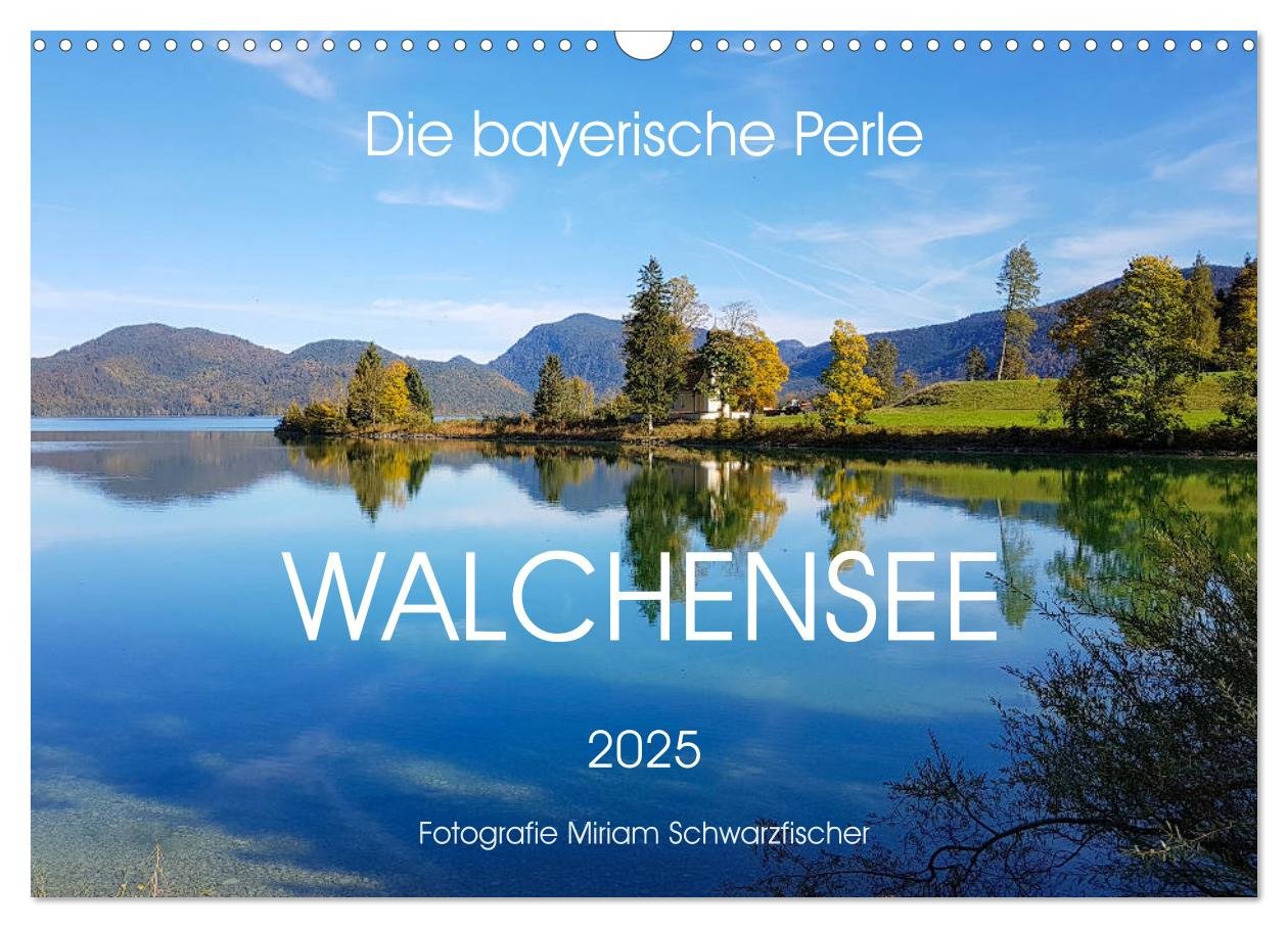 Walchensee (Wandkalender 2025 DIN A3 quer), CALVENDO Monatskalender