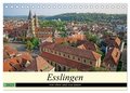 Esslingen von oben und von unten (Tischkalender 2025 DIN A5 quer), CALVENDO Monatskalender