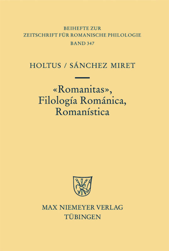 Romanitas - Filología Románica - Romanística