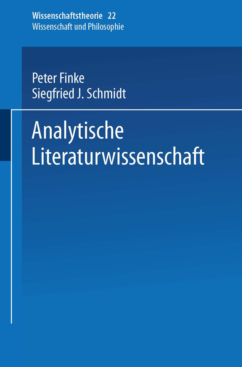 Analytische Literaturwissenschaft