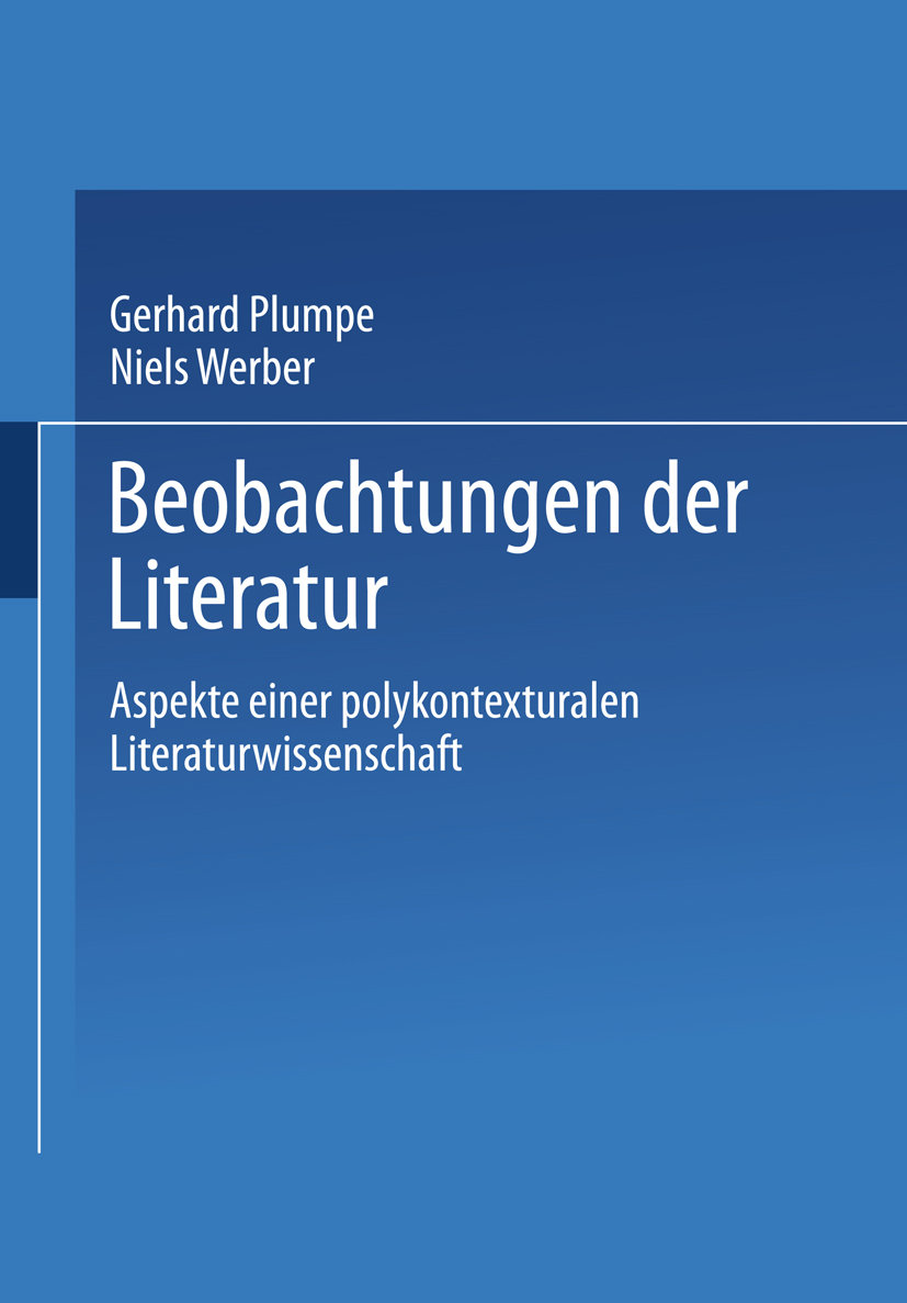 Beobachtungen der Literatur