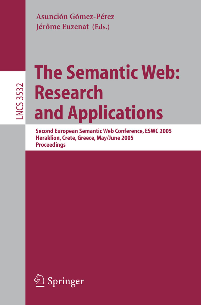 The Semantic Web: Research and Applications