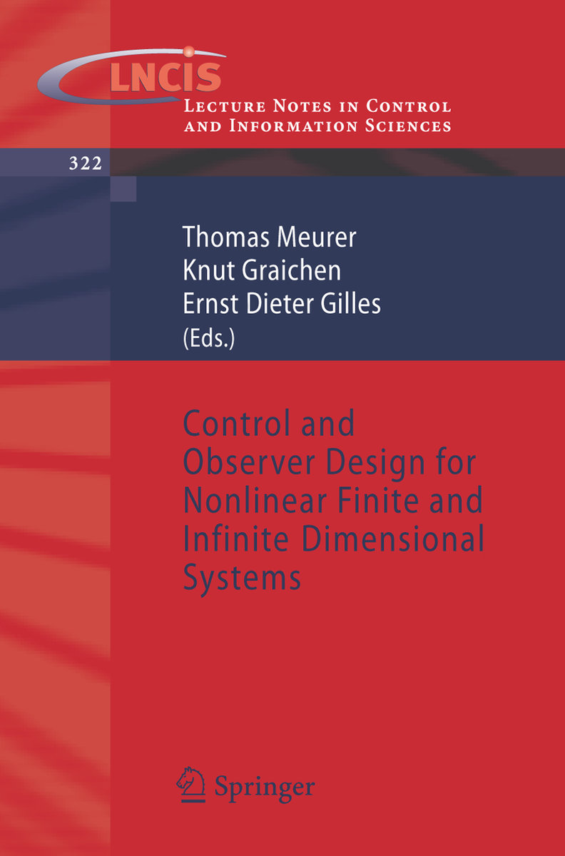 Control and Observer Design for Nonlinear Finite and Infinite Dimensional Systems